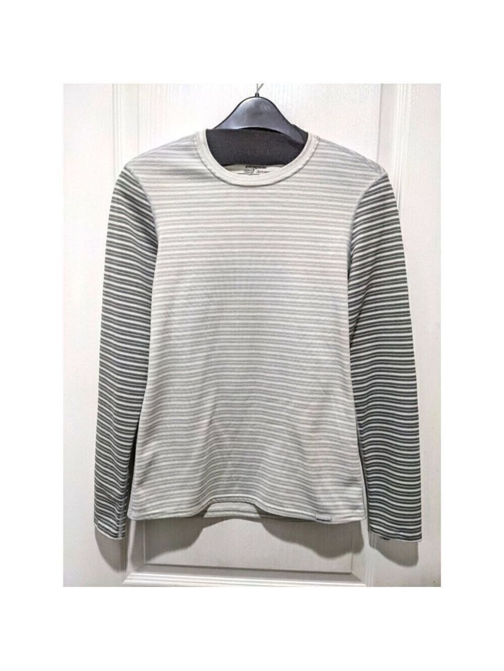 Patagonia | Women's Capilene® 3 Midweight Crew In Grey Stripe